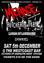 Butcher Baby - The Westcoast Bar, Margate 5.12.15